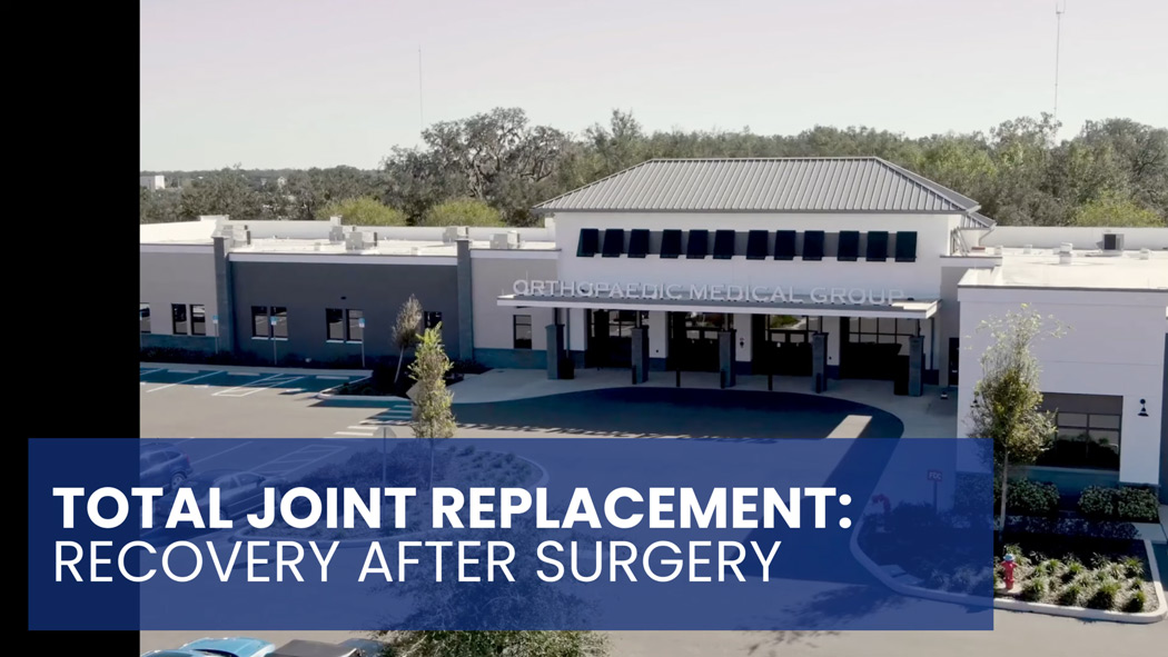 Total Joint Replacement Recovery After Surgery Video